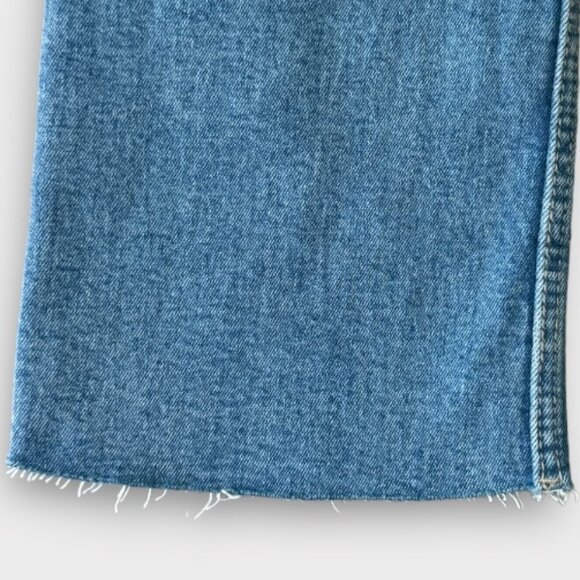 Zara - cropped flair jeans / NWT - sz 6 US - Picture 6 of 6